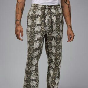 Jordan Sport Hoop Fleece Men's Dri-FIT Printed Pants HF9896-133 Sz S